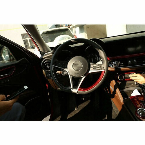 Bouton Start/Stop Rouge Volant Pour Alfa Romeo Giulia/Stelvio - Réf. OEM 156121190 - Neuf