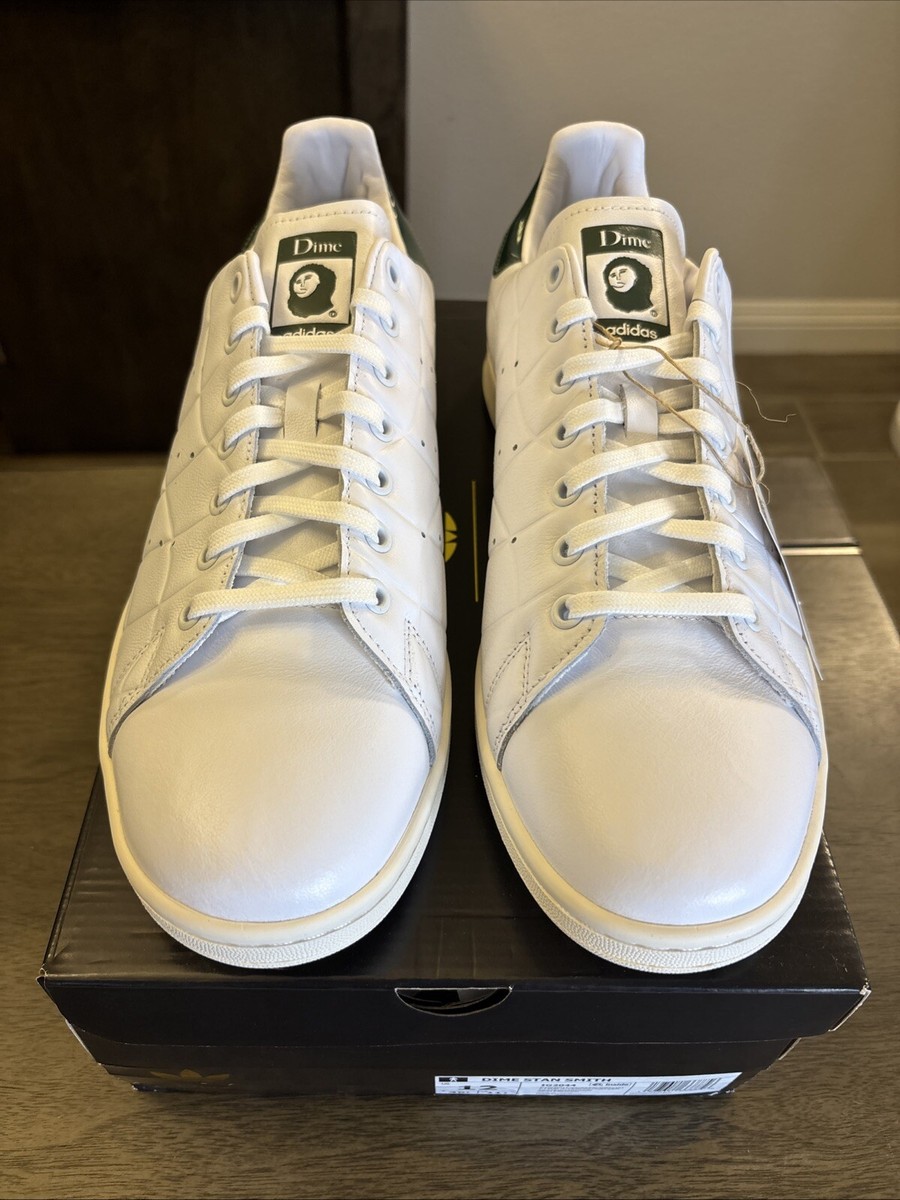 ADIDAS STAN SMITH x DIME WHITE GREEN OXIDE (IG2044) SZ 12 DS