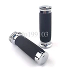 Pair Motorcycle 1" Handlebar Hand Grips For Harley-Davidson Softail Deuce FXSTD
