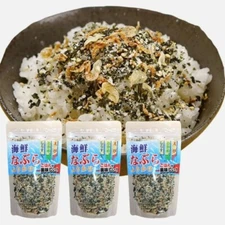 Nabura Furikake 100g 3 pack set domestic seafood large capacity sprinkles Japan
