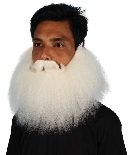 Styles Adult Men Merry Christmas Xmas Party Deluxe Santa Claus Wig And Beard Set - Picture 103 of 112