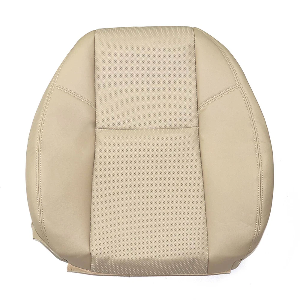 2009-2014 For Cadillac Escalade EXT Front Bottom Top AC Leather Seat Cover Tan