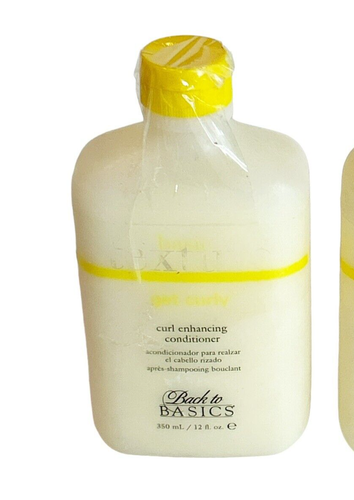 Set of 2 SET Back To Basics Get Curly Curl Enhancing Conditioner 12 oz NEW SEAL - Picture 3 of 4