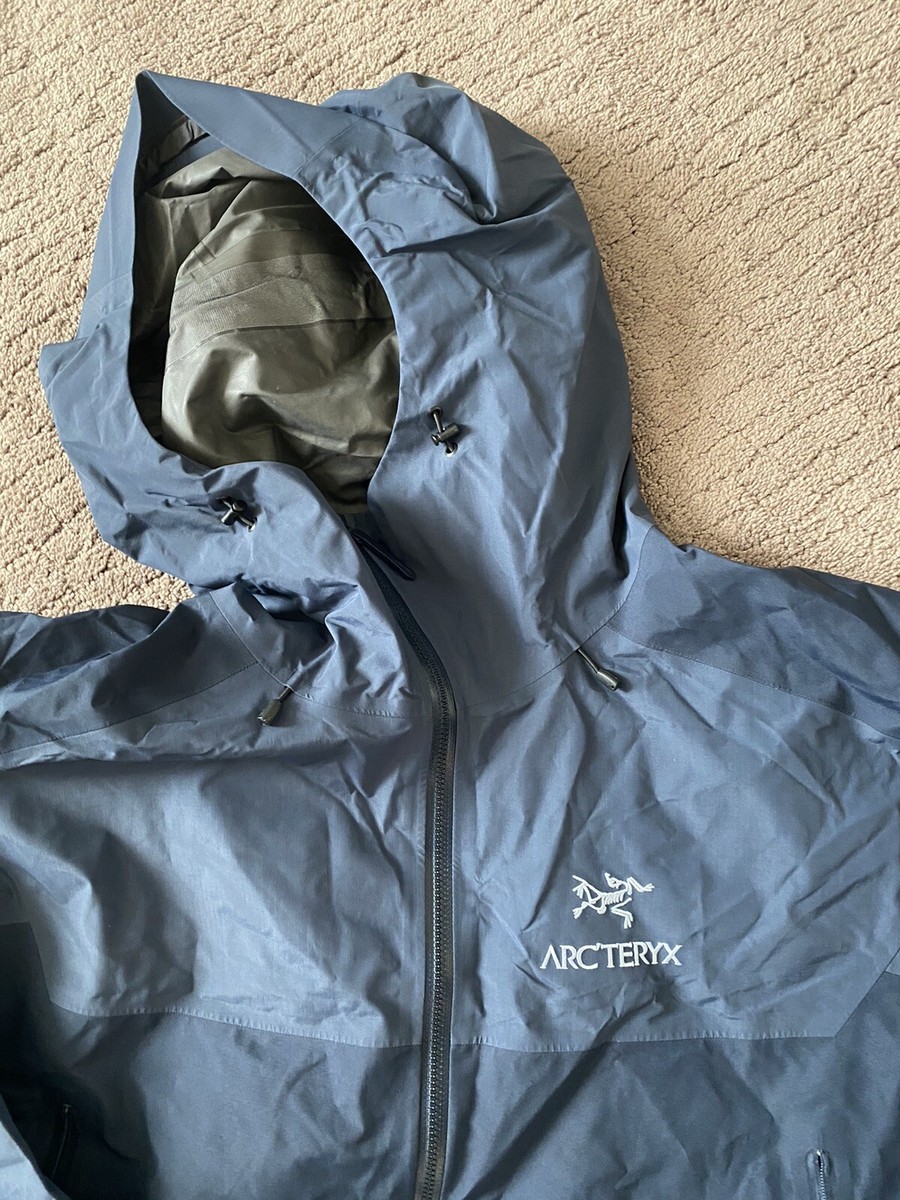 arcteryx mens beta jacket navy size XL | eBay