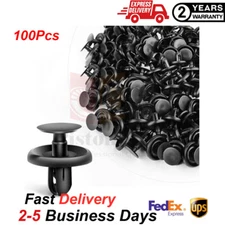 100 Pcs Engine Under Cover Push Type Retainer Clips For Toyota Lexus 90467-07201