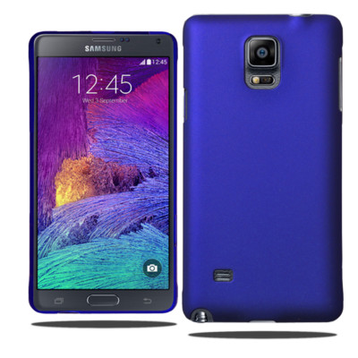 Für Samsung Galaxy Note 4 Slim Hybrid Hard Case Clip On Matt Cover