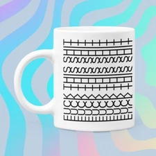 Fck This Sht Hidden Message Mug 11oz – Funny Optical Illusion Coffee Cup