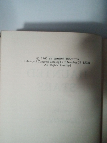 The Haunted Stars by Edmond Hamilton - 1960 BCE - Picture 6 of 6