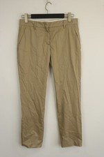 PRADA Milano Tan/Beige Cotton Regular Straight Dress Pants Trousers Size 42 W30
