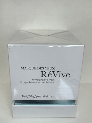 ReVive Masque Des Yeux Revitalizing Eye Mask 1oz /30ml NEW