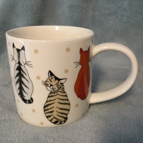 Ulster Weavers Orange Cat Coffee Mug Bone China Tea Tabby Orange Fast US Ship - Picture 3 of 7