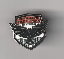 Isle of Man FC - lapel badge butterfly fitting