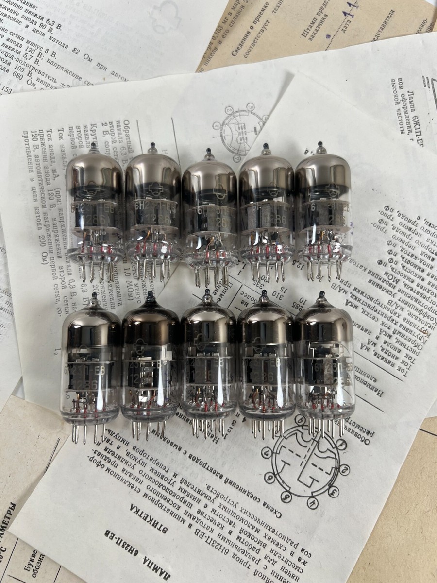 10 x 6N23P-EV E88CC ECC88 6DJ8 Reflektor NOS | eBay