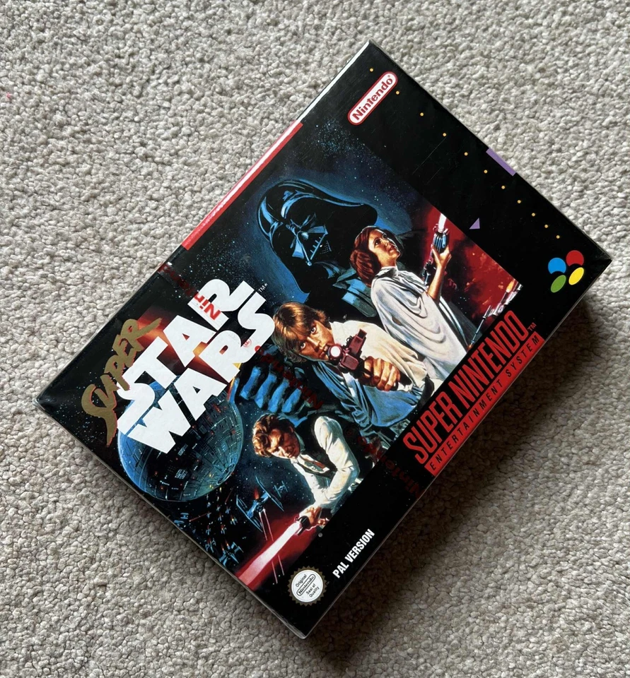 Super Star Wars - SNES - Nintendo - New and sealed + Arcylic Display Case - Image 4 of 4