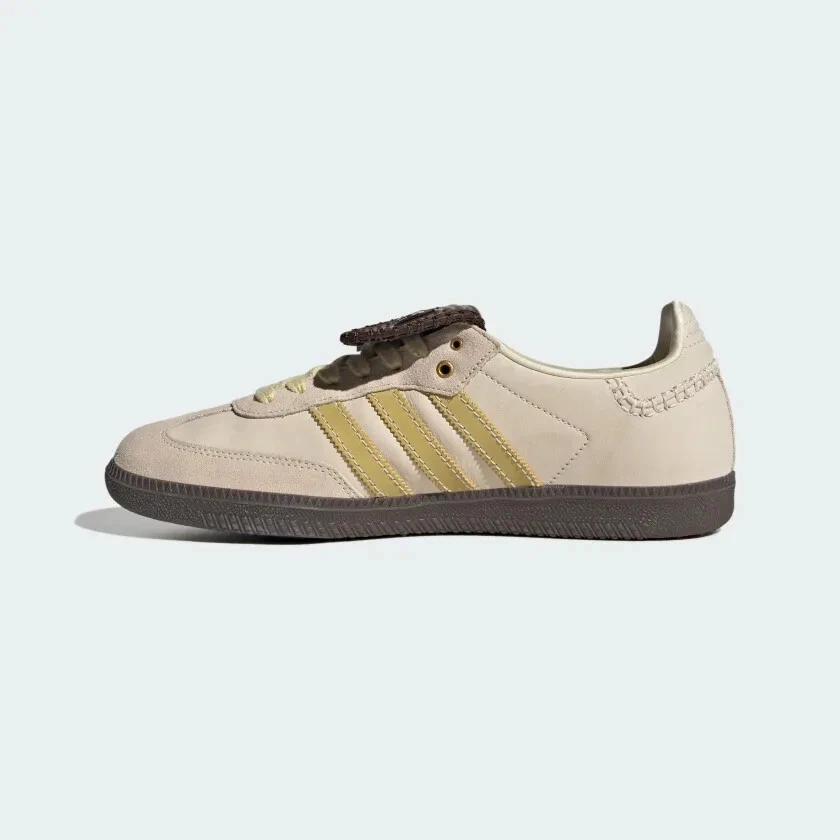 wales bonner x adidas samba id0217 US9.5 NUBUCK ECRTIN BROWN ECRU