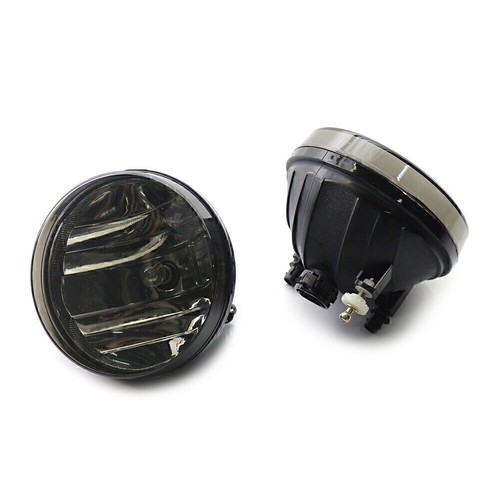 Pair Car Front Bumper Fog Lamp Light For 2007-2013 GMC Sierra 1500 2500 HD - Picture 6 of 8