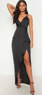 black asymmetric sleeve embroidered bodycon dress