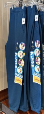 Disney Parks Play In The Park Sweatpants M L XL NEW 2024 | eBay