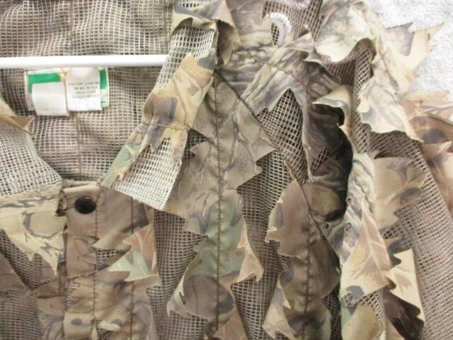 Vintage Game Winner Sportswear Jacket Mens XL 3D Hunting Ghillie Advantage Camo - Image 4 of 4