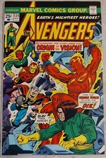 The Avengers #134 - Beginning of Vision Origin Arc - Marvel 1975