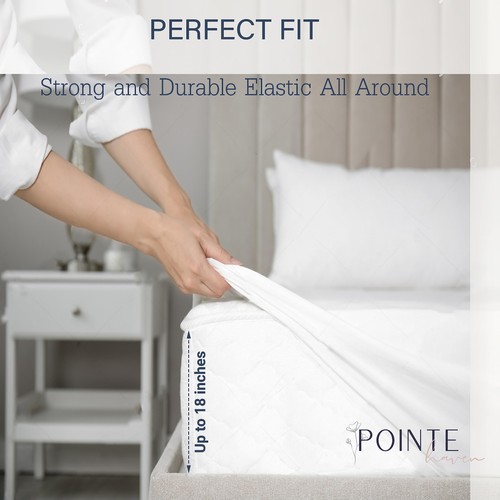 Bedding 4 Pieces Full 100% Cotton Percale Sheets - Printed Bed Sheet & Pillow... - Picture 3 of 8
