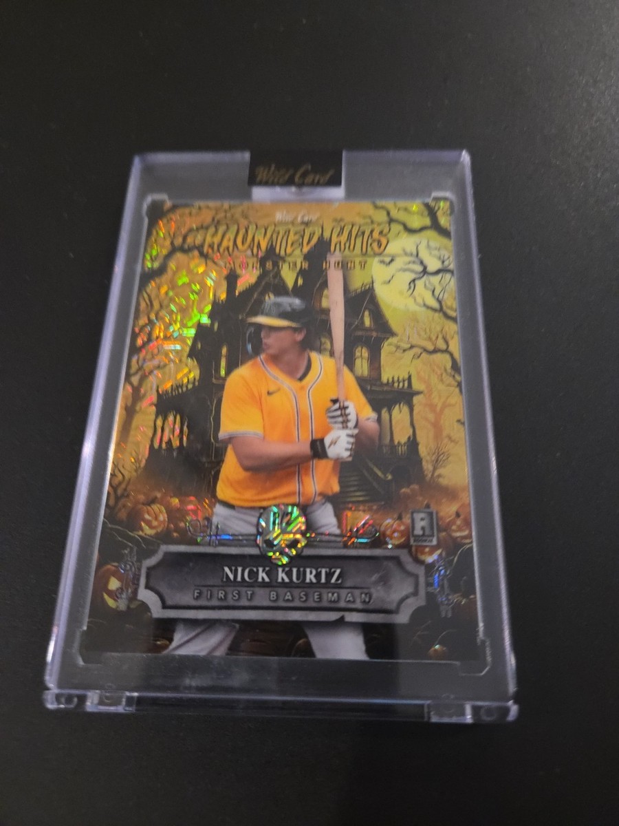 2025 Wild Card Haunted Hits Monster Hunt RC Rookie /2 Nick Kurtz