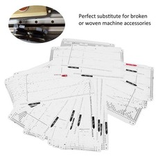Knitting Machine Flower Punch Card No. 1  20 Punching Accuracy Soft Durable Knitt