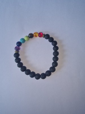 7 Chakra Armband Kristall Steine Heilung Perlen Schmuck Natur Reiki Geschenk