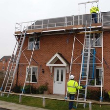 Easi-Dec Roofline Platform System – 8m Roof Access – Scaffolding Alternative