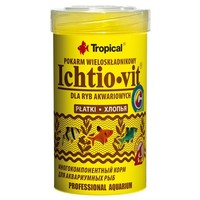 Flockenfutter Tropical Ichtio-Vit 100Ml / 20G FüR Fische, Fischfutter