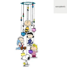 Peanuts Wind Chime - Outdoor Garden Décor - Decorative Chimes for Yard, Garde...