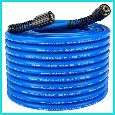 #ad #ad Flexible Pressure Washer Hose 25FT X 1 4quot; Kink Resistant Max 4000 PSI Power ... $29.66