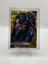 Xzavier Henderson #15 Gold Ice Prizm (RC) - 2025 Panini Prizm Draft Picks