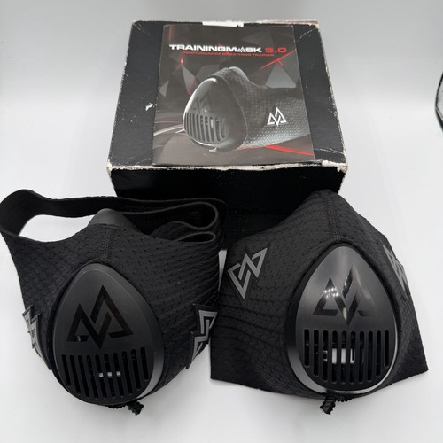 Elevation Training Masks 3.0 Black High Altitude Fitness Mask Excellent 2 Pack