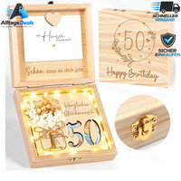 Geldgeschenke Geburtstag 50 Aus Holz Geschenk FüR Frau Mann 50 Jahre