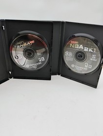 5 Game Lot Sega Dreamcast NBA 2K1 2K2 NFL 2K1 2K2 Web Browser TESTED READ DESC