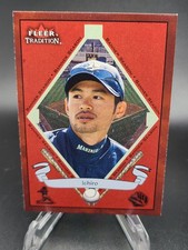 2002 Fleer Tradition Ichiro Suzuki Card #487  **Paint Loss Along Edges**