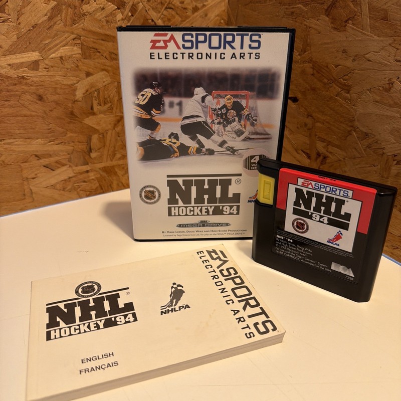NHL Hockey' 94 Sega Mega Drive. Complete. Tested. Excellent Condition.⭐️