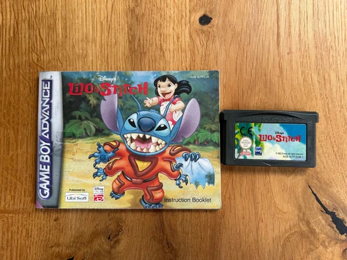 Gameboy Advance - Disney's Lilo & Stitch | Module + Manual