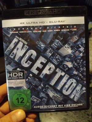 Inception 4k Bluray Aus Sammlung 