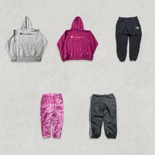 Champion Mens 5 Piece Outfit Bundle Size L Hoodies + Joggers