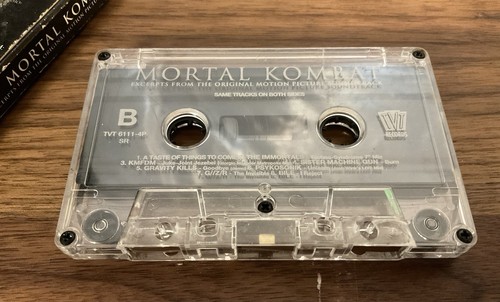 Mortal Kombat Best Buy Exclusive Promo Cassette Tape 1990s MK Movie Soundtrack - Picture 7 of 9
