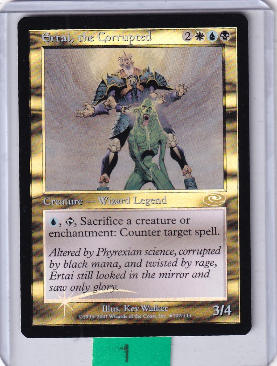 Ertai the Corrupted (Alternate Art) (#107) FOIL * Plane Shift MTG Magic