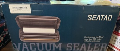 SEATAO VH5156 Fast Vacuum Sealer 80Kpa with 1 Sealing Rolls of Bags