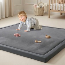 Goyuu Baby Play Mat for Floor, 50x50 Inch Thick Foam Playpen Mat, Ultra Soft ...
