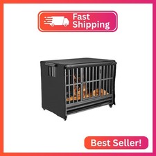 42 inch Heavy Duty Dog Crate Covers Durable 600D Polyester  ONLY COVER 
