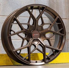4 X 19" AUDI TT MK2 & MK3 2007-2023 VELOCITY VC4 MATT BRONZE 8.5J ALLOYS & TYRES
