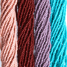 Czech 11/0 True Cut Preciosa Opaque Painted Mesa Bundle Rocaille Glass Seed Bead