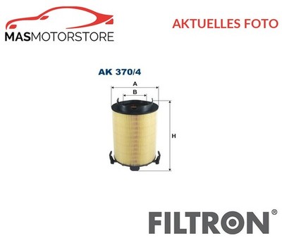 MOTOR LUFTFILTER MOTORFILTER FILTRON AK370/4 P FÜR AUDI A3,8P1,8PA,8P7