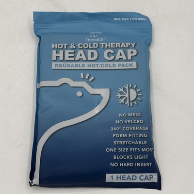 TheraICE Migraine Headache Relief Cap Hot & Cold Therapy Hat NEW SEALED 